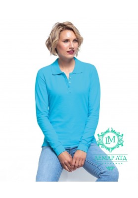 Футболка Поло женская с длинным рукавом JHK POLO REGULAR LADY LS